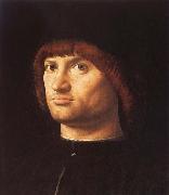 Antonello da Messina Portrat of a man Spain oil painting artist